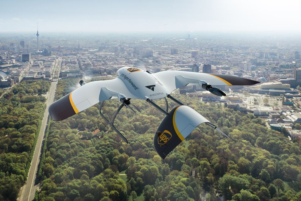 UPS anuncia nova geração de drones de entrega versáteis