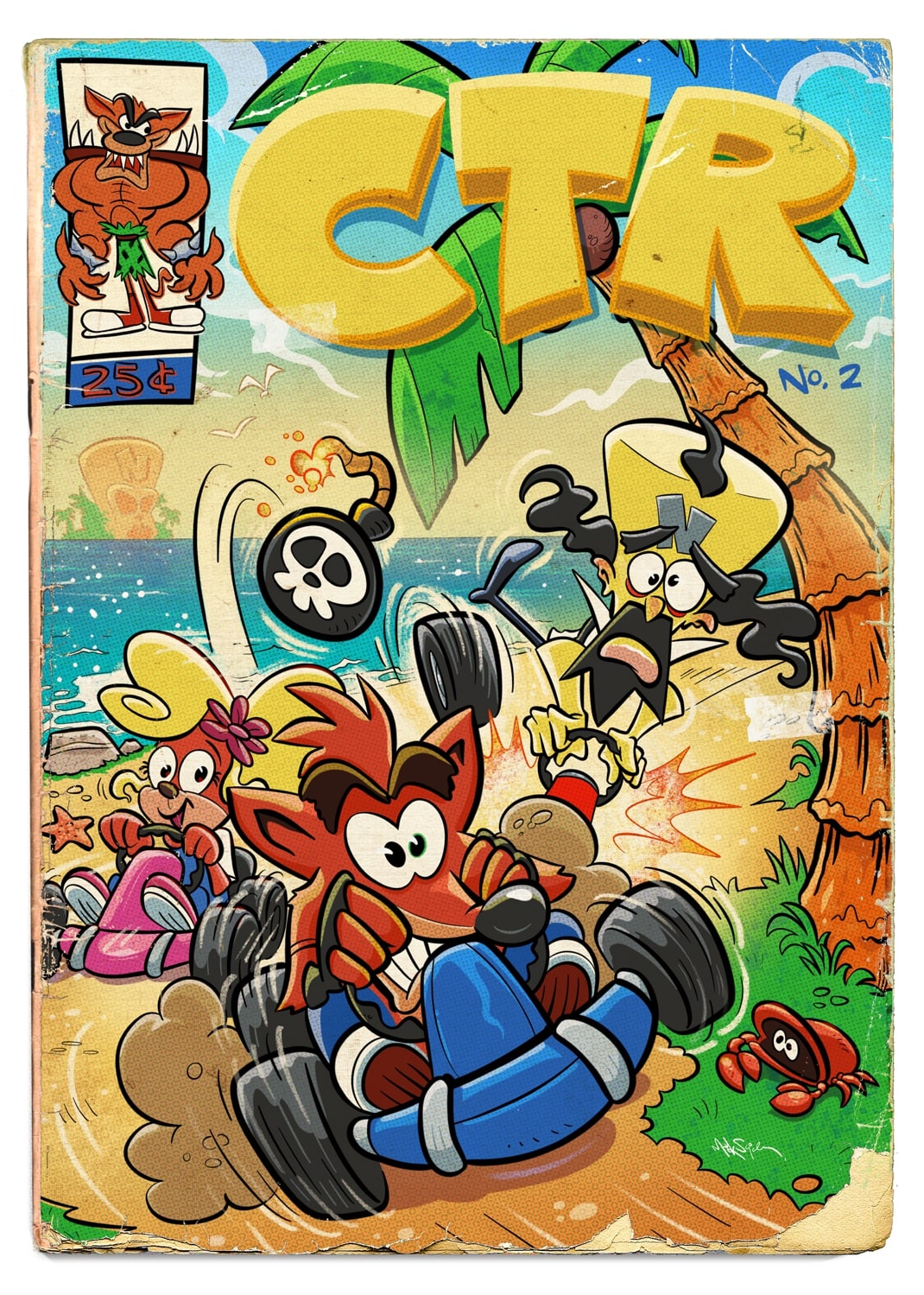 Artista recria icônicos momentos de jogos em capas de HQs antigas
