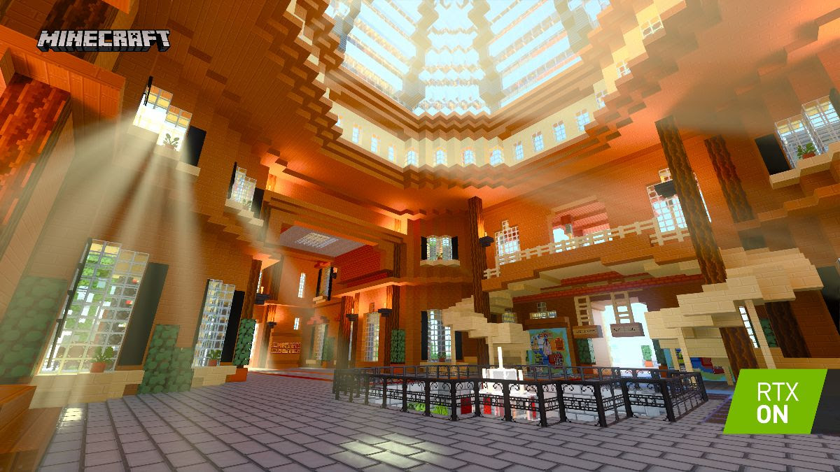 NVIDIA mostra como serão mundos de Minecraft com Ray Tracing