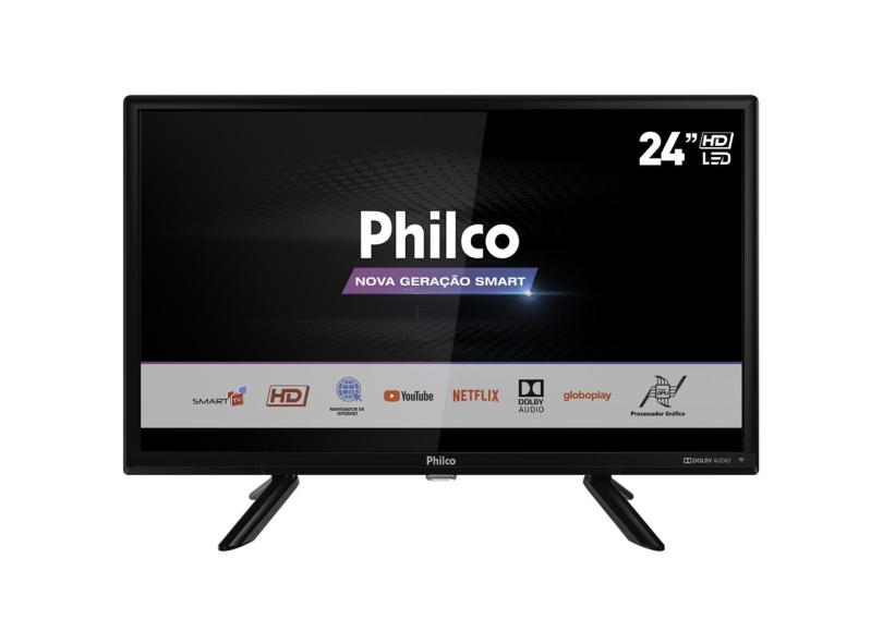Imagem: Smart TV TV LED 24" Philco, 2 HDMI