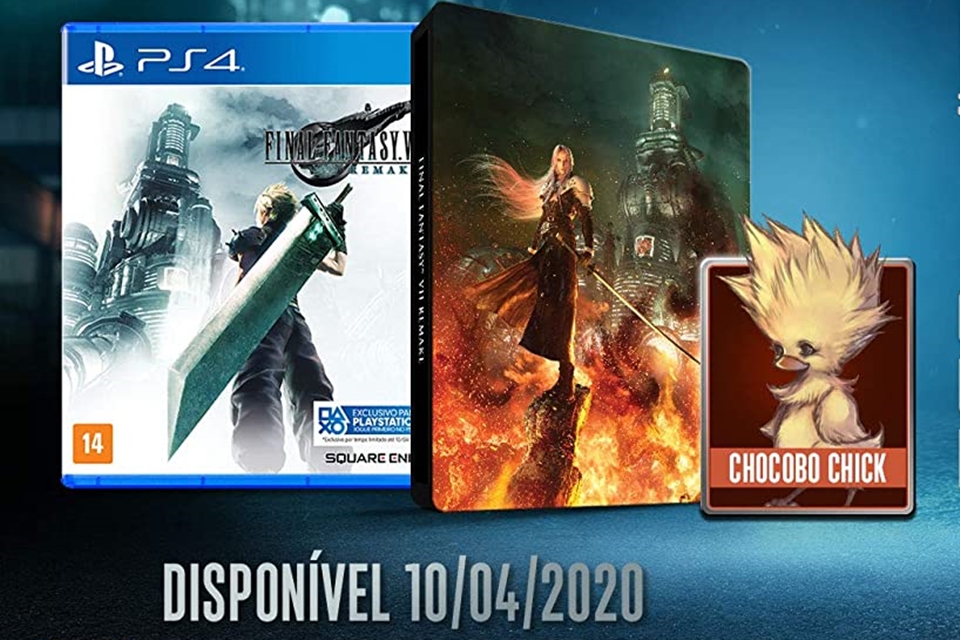 Final Fantasy VII Remake: versão steelbook tem compras canceladas no Brasil