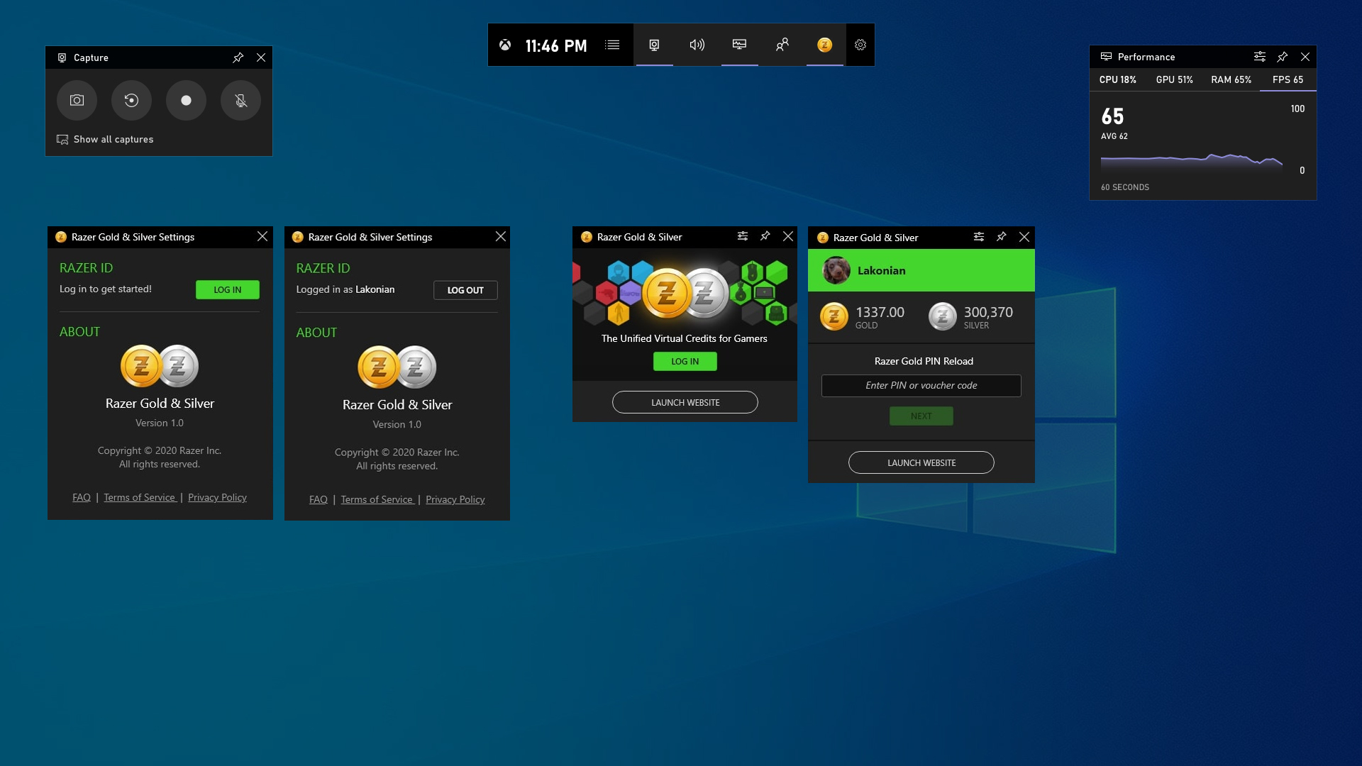 Programa "Paid to Play" retorna em grande estilo nos widgets do Xbox Game Bar.