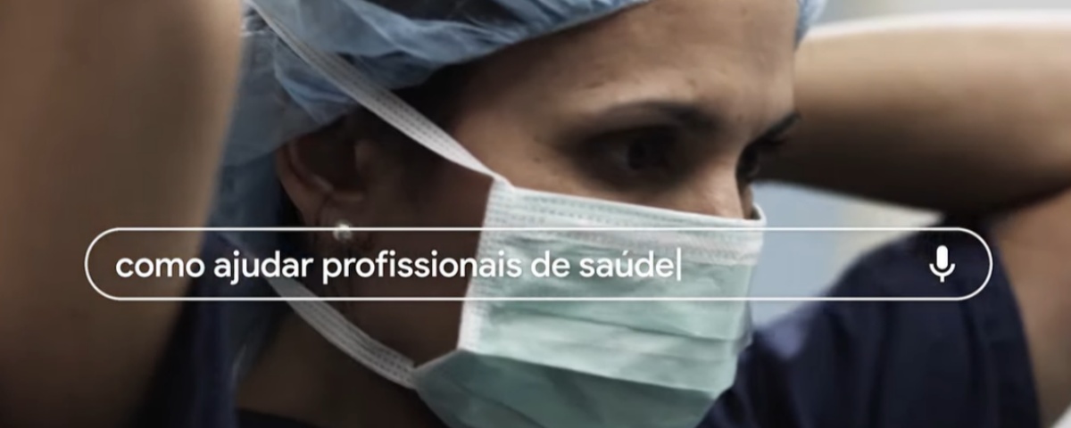 Imagem de: Google homenageia profissionais da saúde que combatem a covid-19