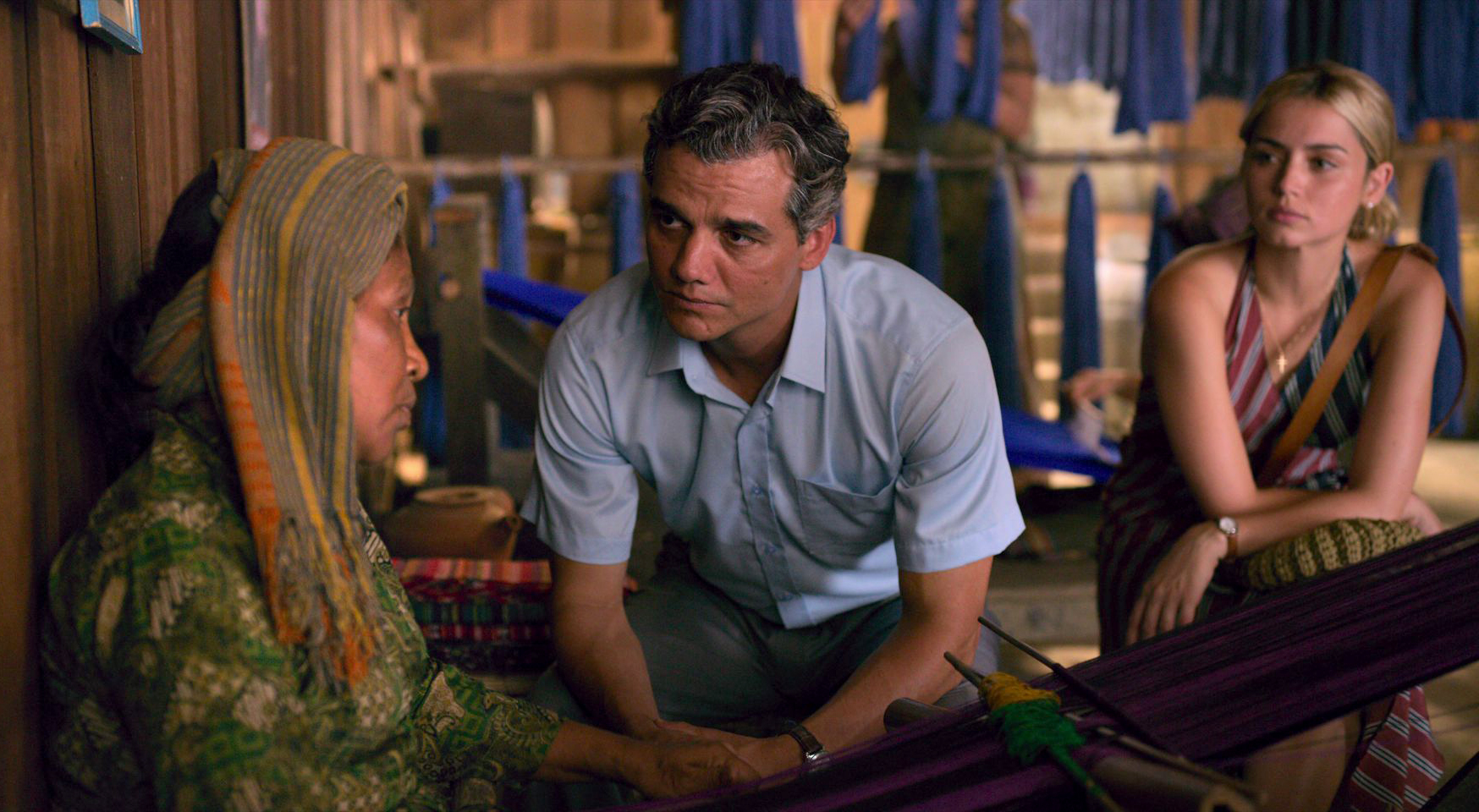 Ana de Armas e Wagner Moura em Sergio