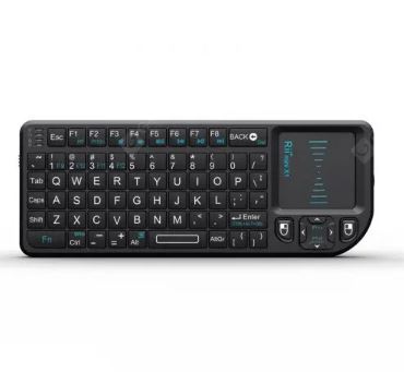 Imagem: Teclado portátil com touchpad, Rii Mini X1