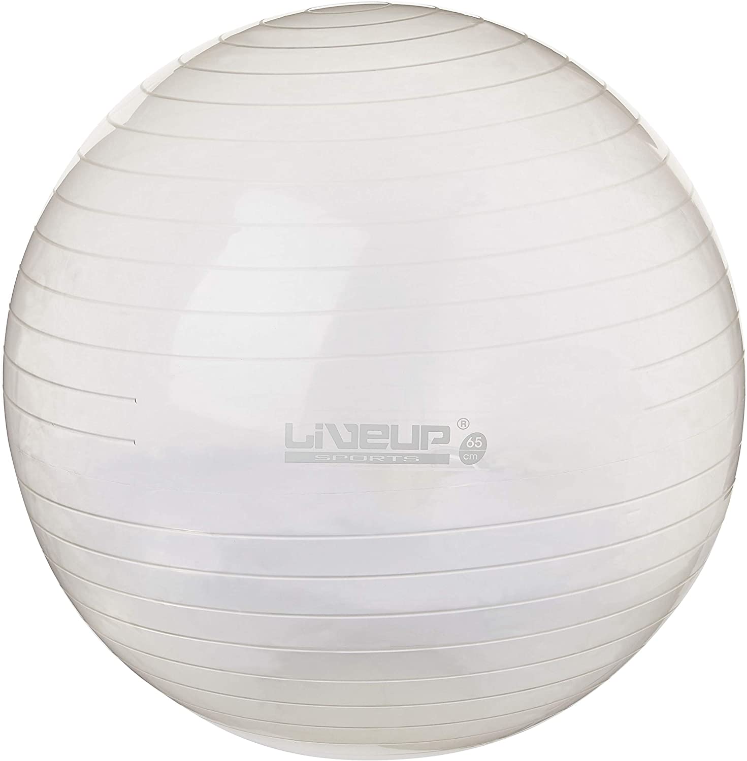 Imagem: Bola Suiça U, 65Cm, Transparente, Liveup Sports