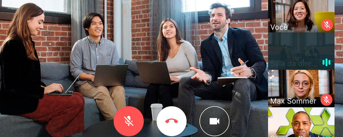 Imagem de: Google Meet ganha visual estilo ao Zoom e integração com Gmail