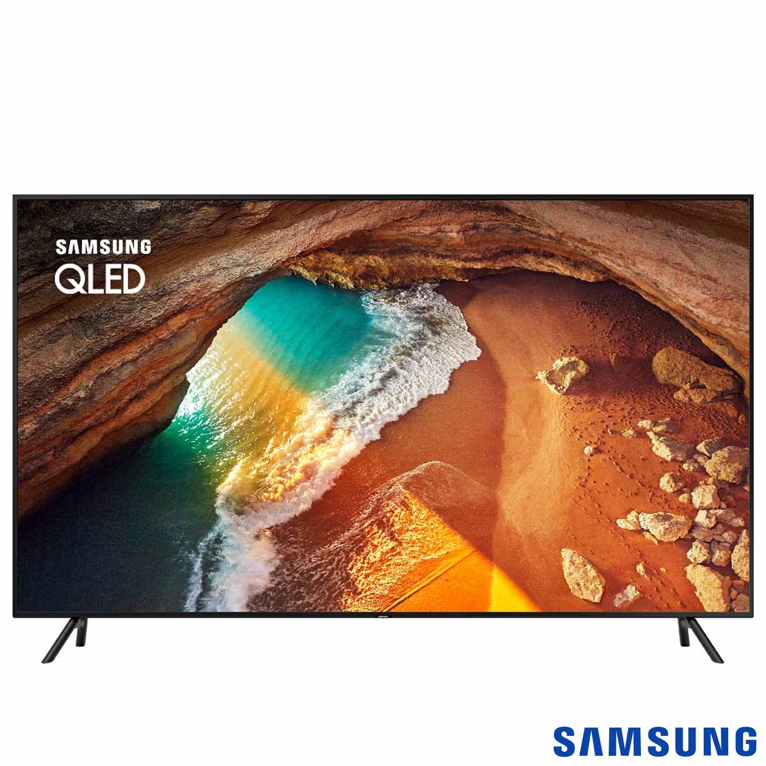Imagem: Smart TV QLED 55" Samsung Q60, 4K e HDR