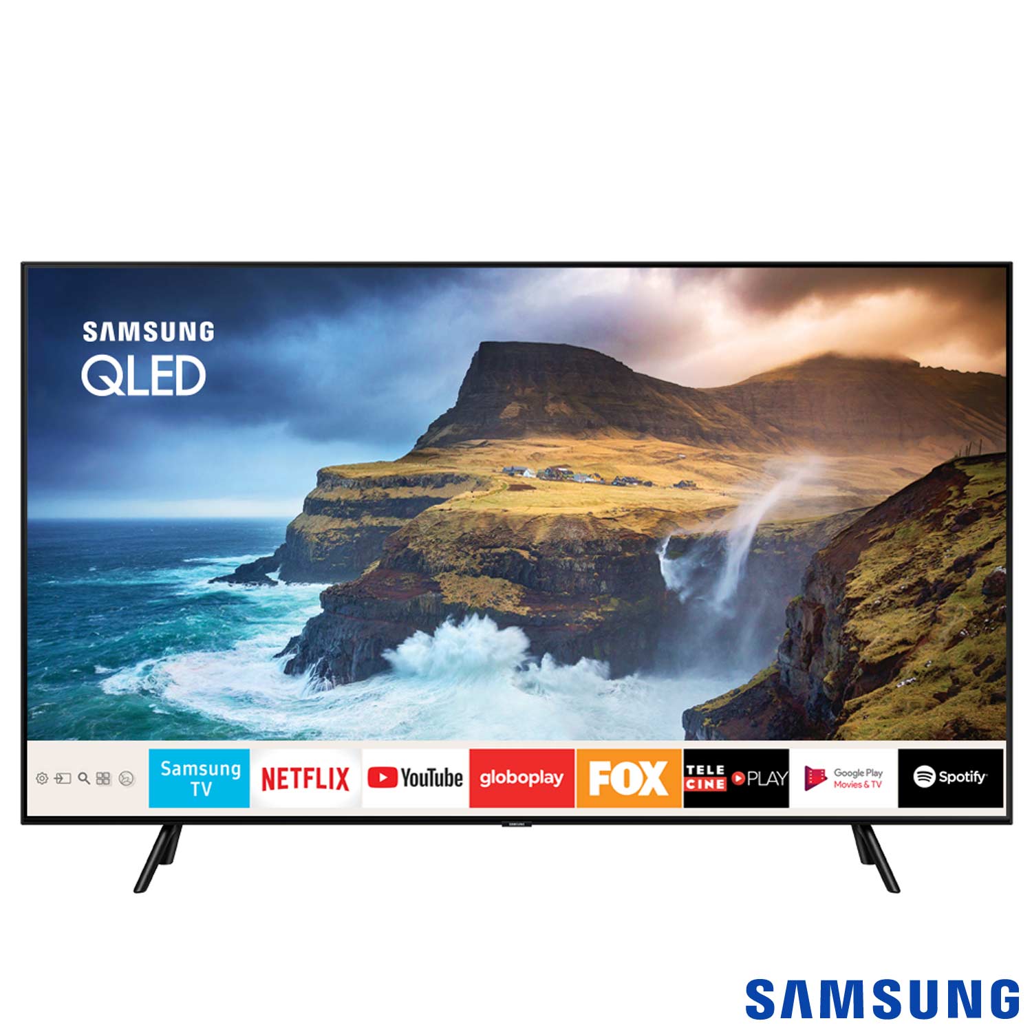 Imagem: Smart TV QLED 55" Samsung Q70, 4K'