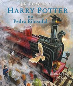 Imagem: Harry Potter e a Pedra Filosofal - Edição Ilustrada, Capa dura, J.K. Rowling