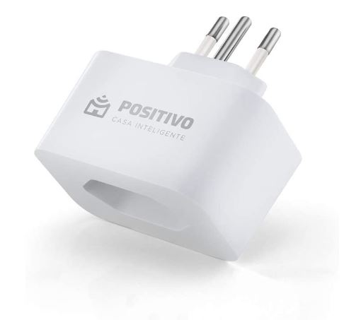 Imagem: Smart Plug Wi-Fi, Positivo Casa Inteligente