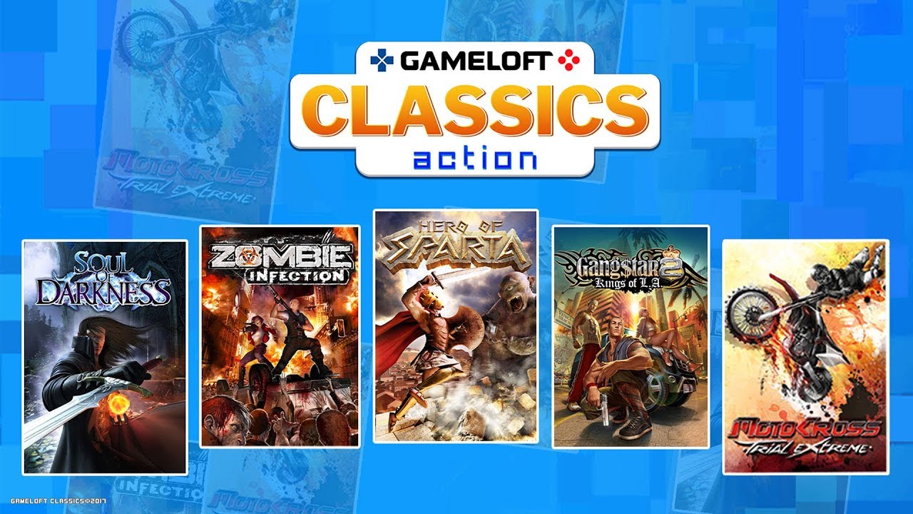 gameloft classic games list