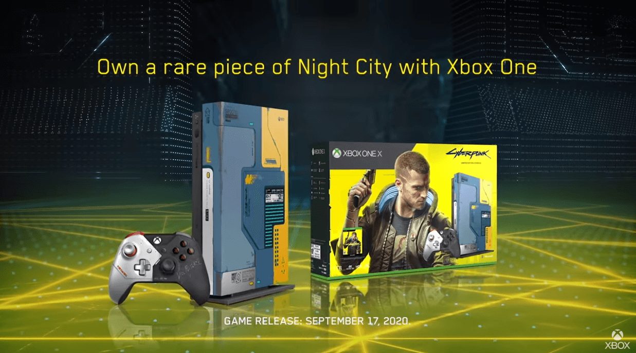 Cyberpunk 2077 edição limitada de Xbox One X chega ao