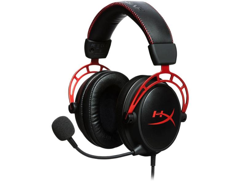 Imagem: Headset com Microfone HyperX Cloud Alpha