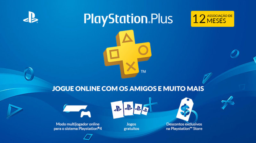 Imagem: Playstation Plus -12 Meses