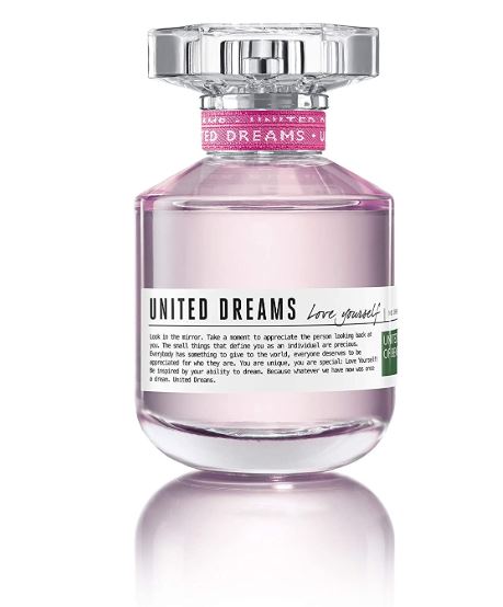 Imagem: Perfume Ferminino United Dreams Love Yourself, Benetton