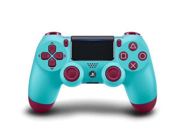 Imagem: Controle Dualshock 4, PS4 - Berry Blue