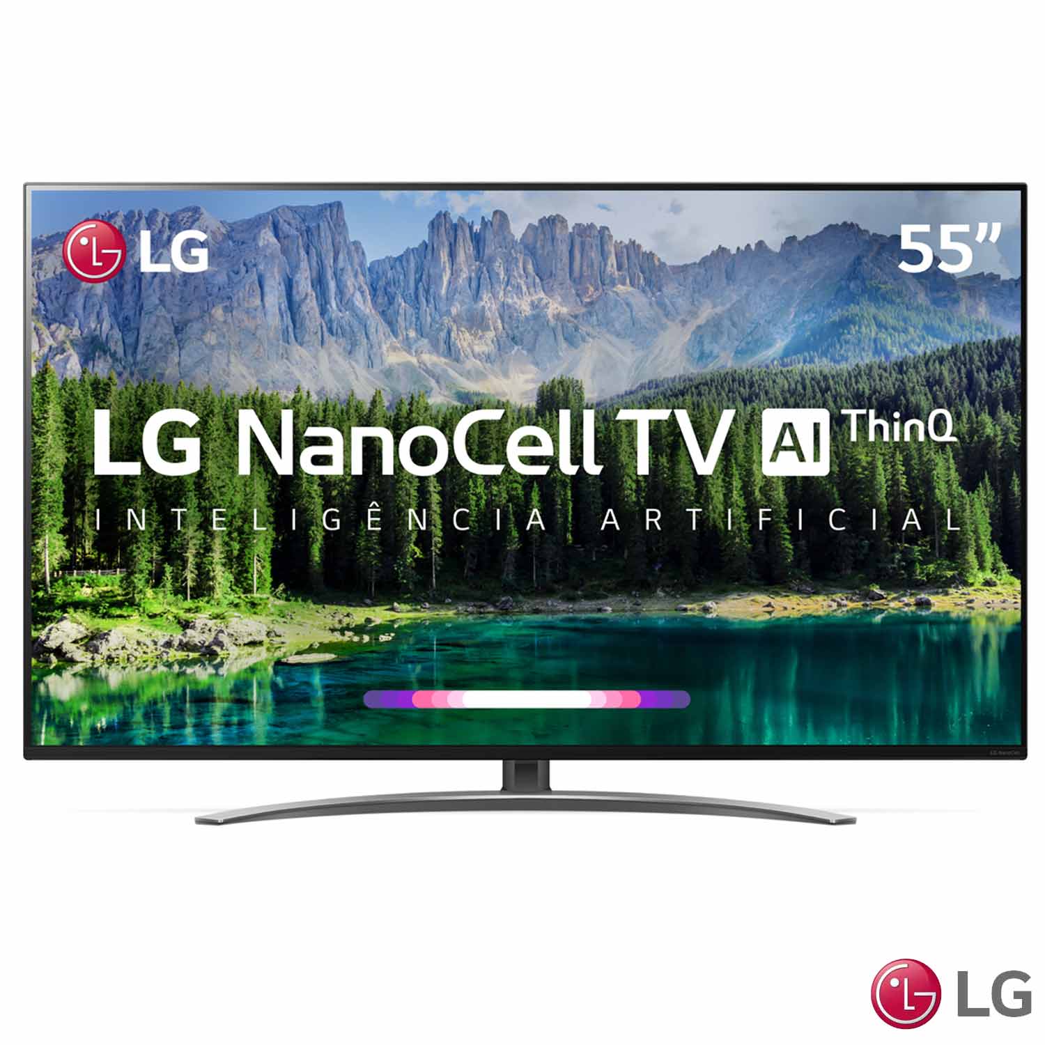Imagem: Smart TV Nano Cristal 55" LG ThinQ AI 4K