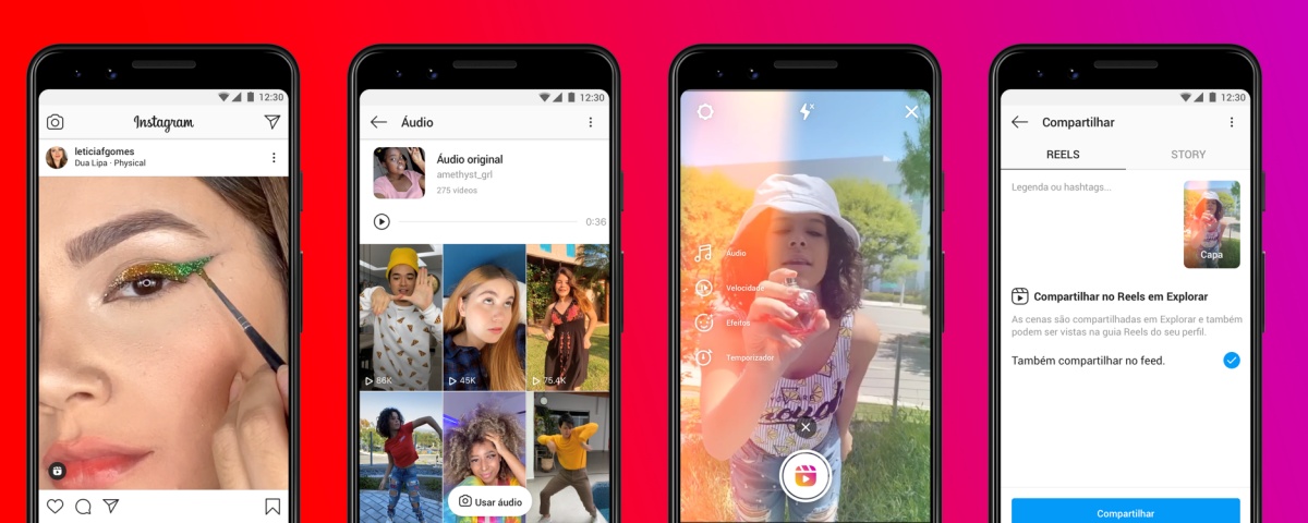 Imagem de: Saiba como usar o Reels, novo recurso do Instagram