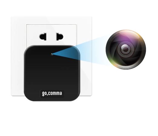 Imagem: Tomada com câmera Full HD 1080P, Gocomma MC48