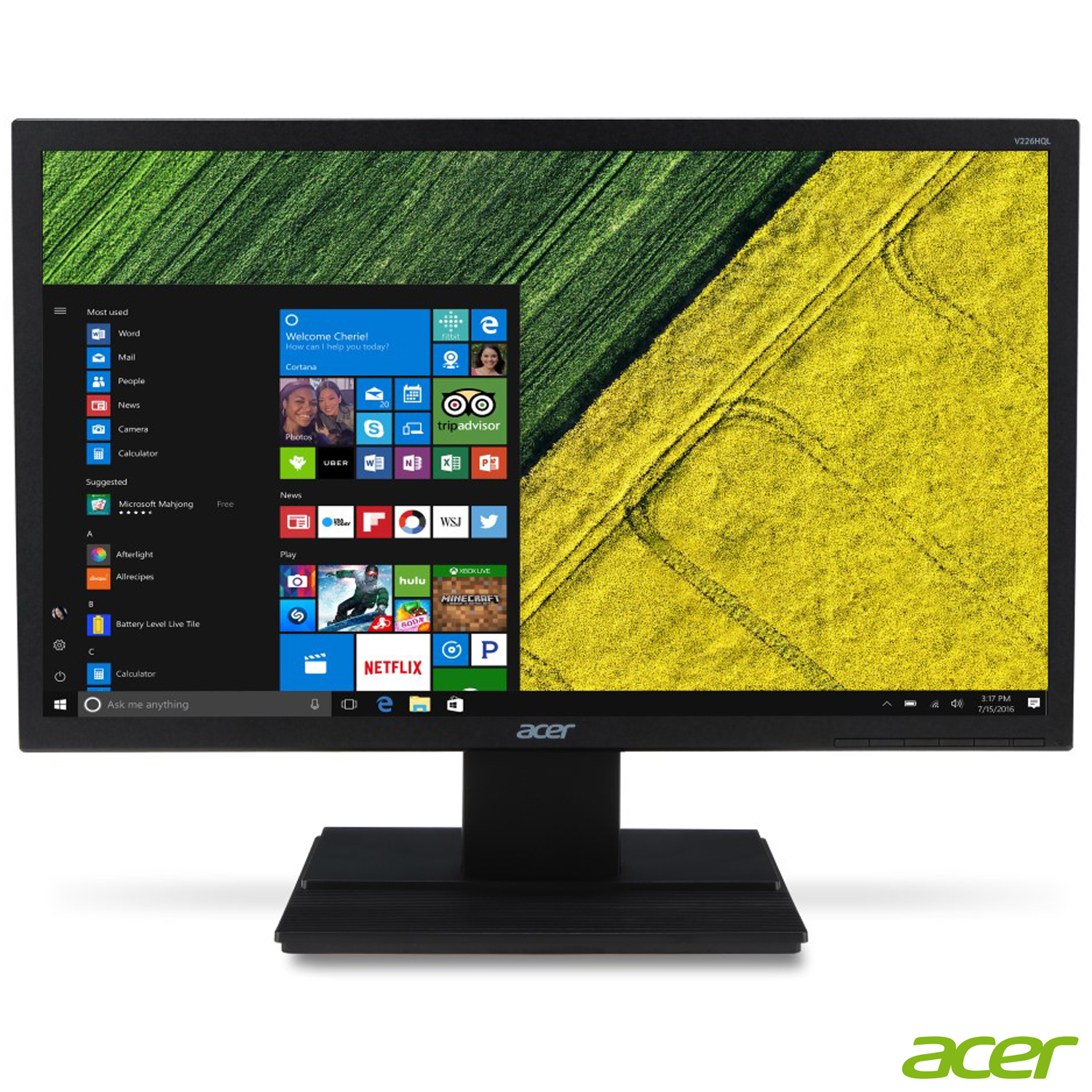 Imagem: Monitor LED 21,5 " Acer Full HD, V226HQL
