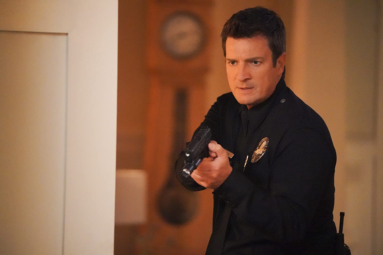 Nathan Fillion como John Nolan, em The Rookie. (ABC/Reprodução)