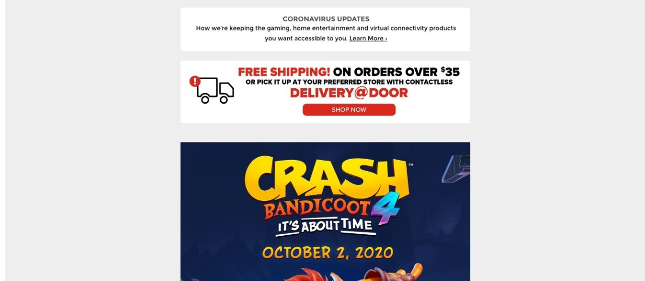 Crash Bandicoot 4 terá mais de 100 telas jogáveis, sugere varejista