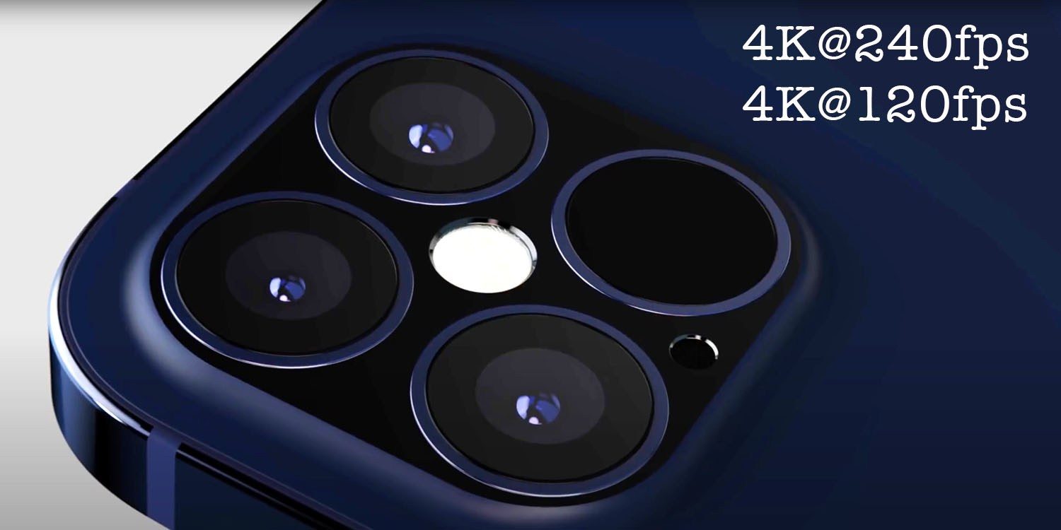 iPhone 12 deve gravar em câmera lenta com resolução 4K e 240fps