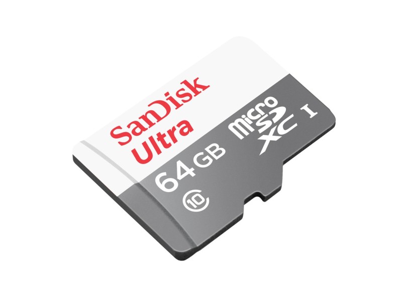 Imagem: Cartão Micro SDXC Ultra SanDisk, 64GB