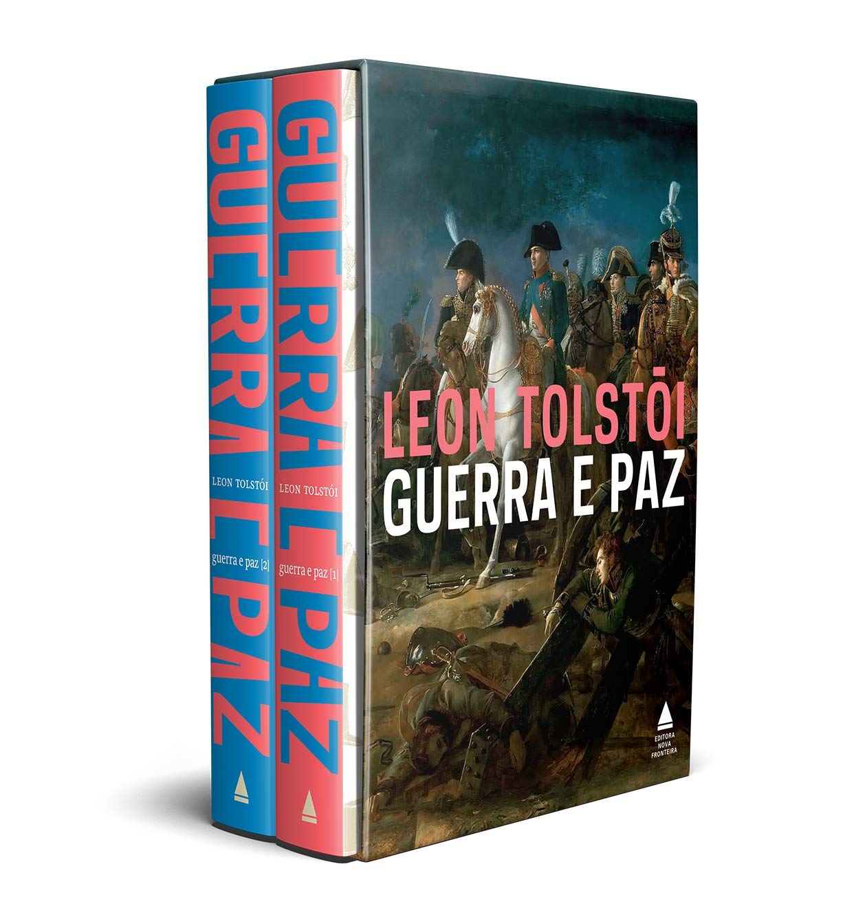 Imagem: Box Guerra e Paz, Capa dura, Leon Tolstói