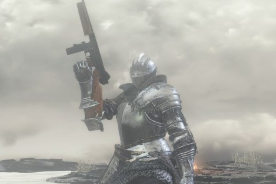 Dark Souls ganha mod de armas com fuzil e metralhadora