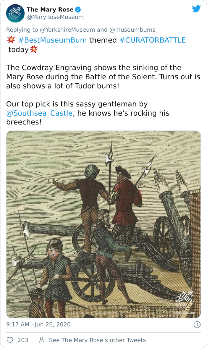 Fonte: @maryrosemuseum (Reprodução / Twitter)