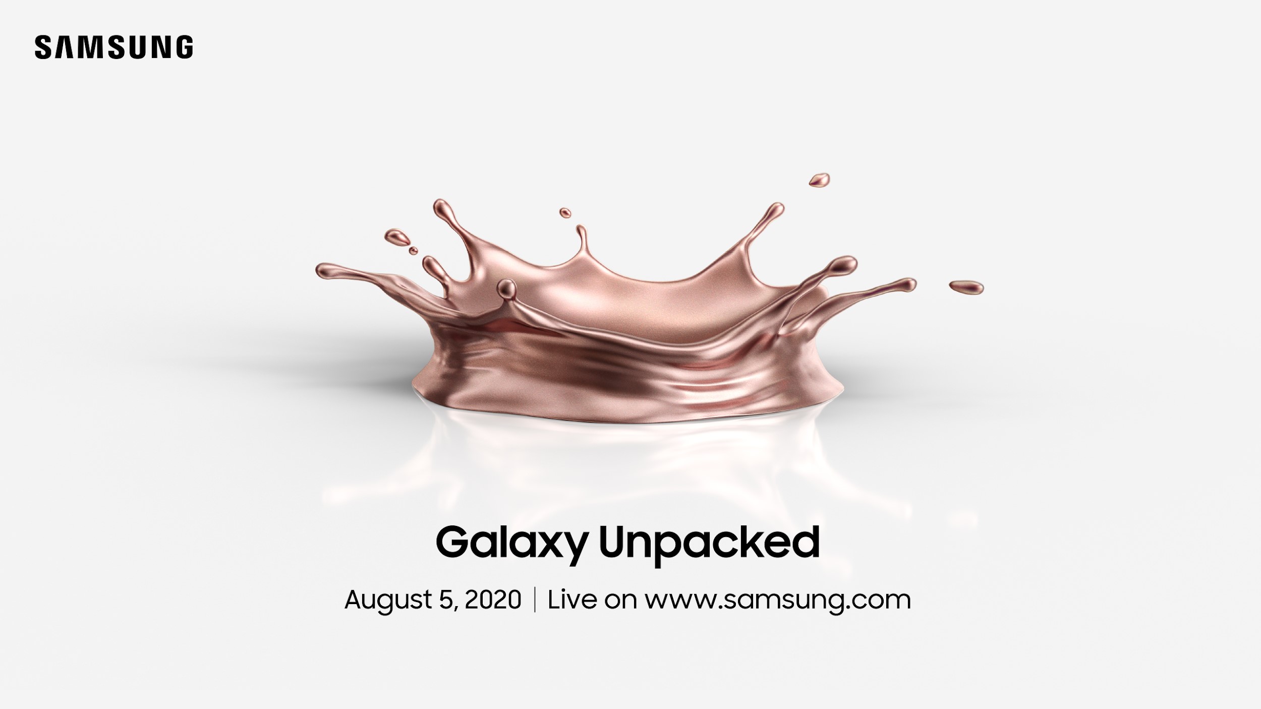 Samsung Galaxy Note20 será anunciado em 5 de agosto no 'Unpacked'