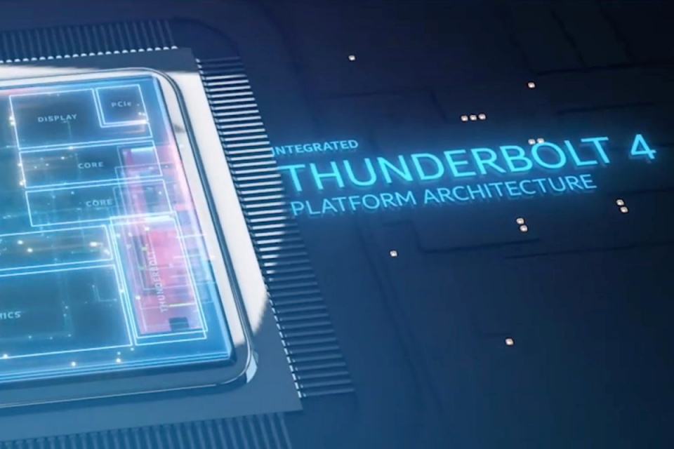 Intel anuncia Thunderbolt 4 com suporte a monitores 8K