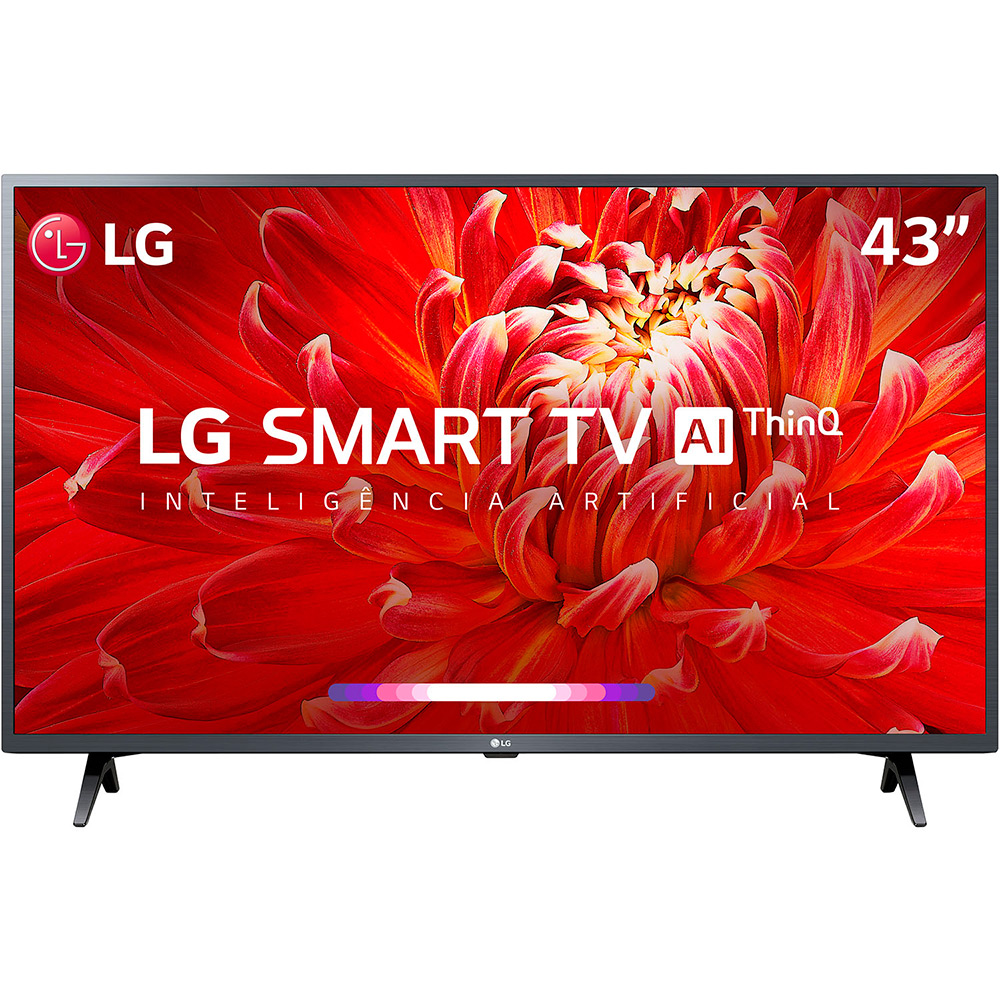 Imagem: Smart TV LED 43", Full HD, LG ThinQ AI 43LM6300PSB