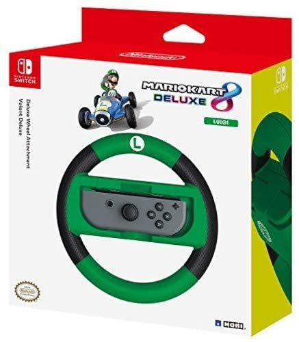 Imagem: Volante Deluxe Mario Kart 8 - Edição Luigi - Nintendo Switc