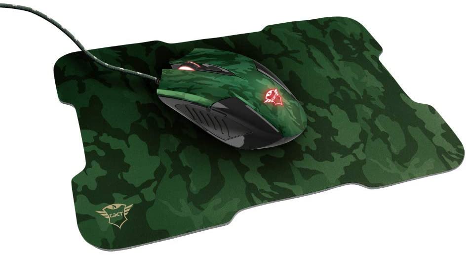 Imagem: Combo Mouse Gamer LED + MousePad Emborrachado, Trust