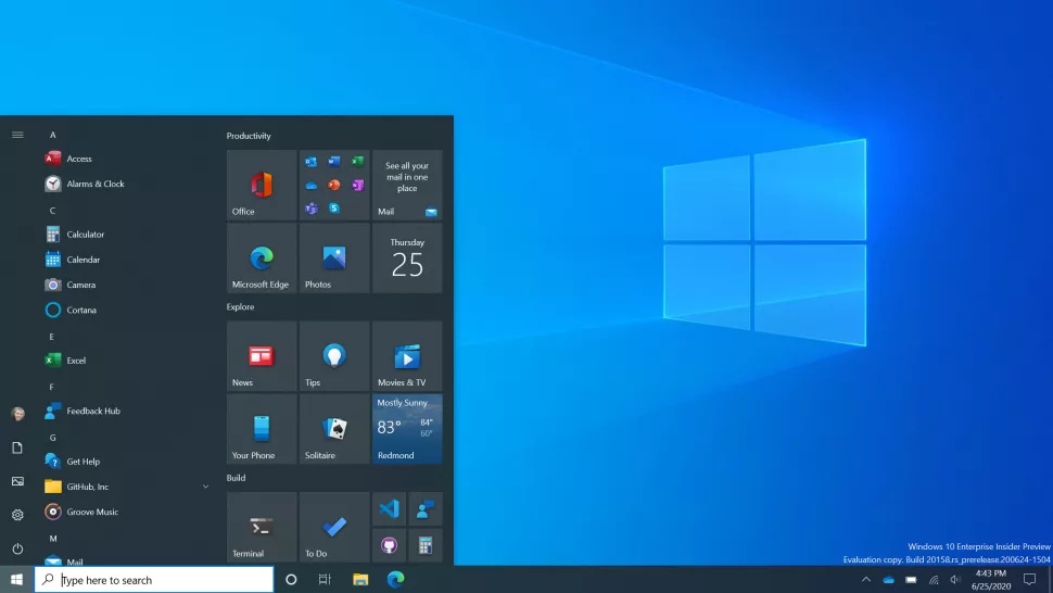Você já pode testar o novo menu Iniciar; veja como