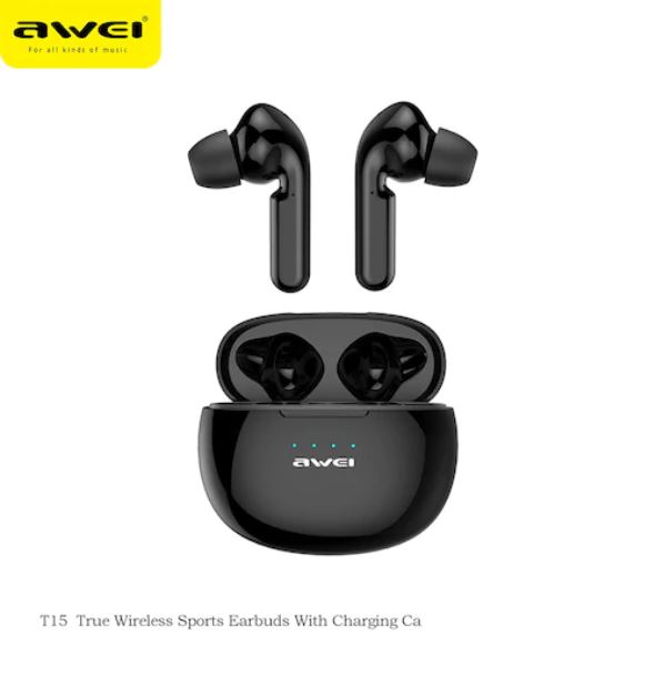 Imagem: Fone de Ouvido Bluetooth Awei T15