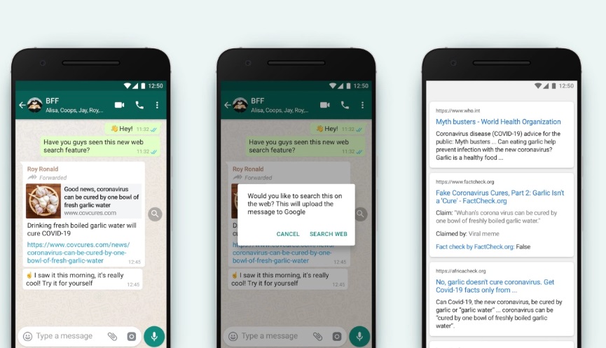 Novo recurso do WhatsApp ajuda a verificar se algo é Fake News 17