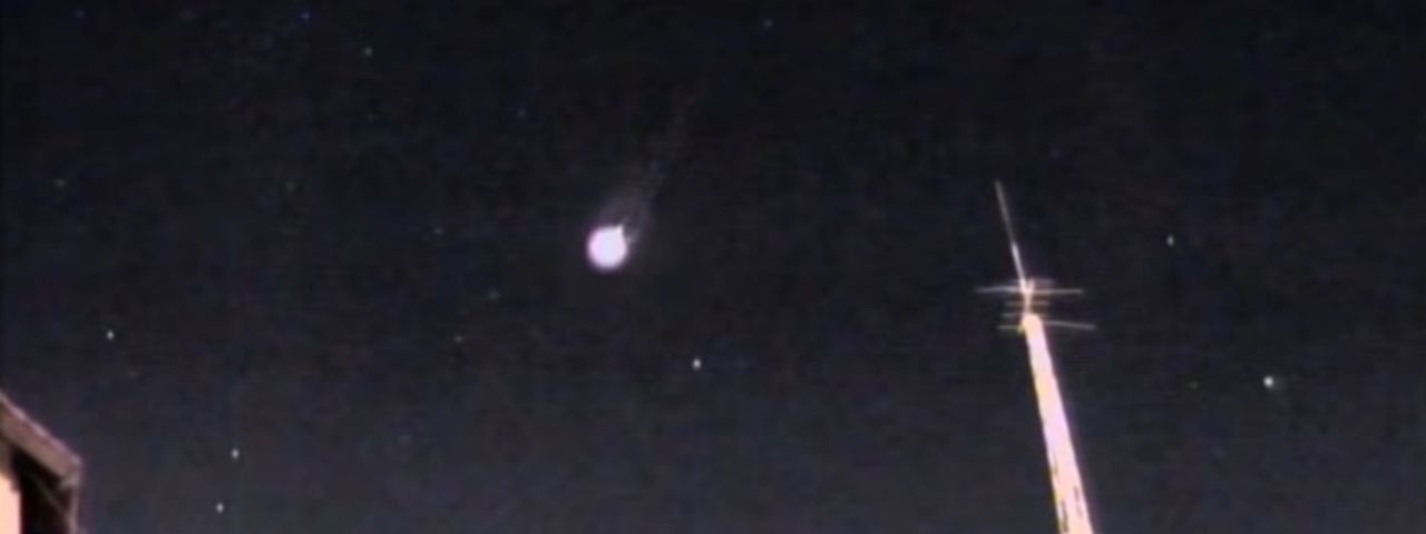 Meteoro explode no céu sobre a região Sudeste; veja as imagens