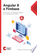 Logo Angular 8 e Firebase Ícone Logo Angular 8 e Firebase Ícone