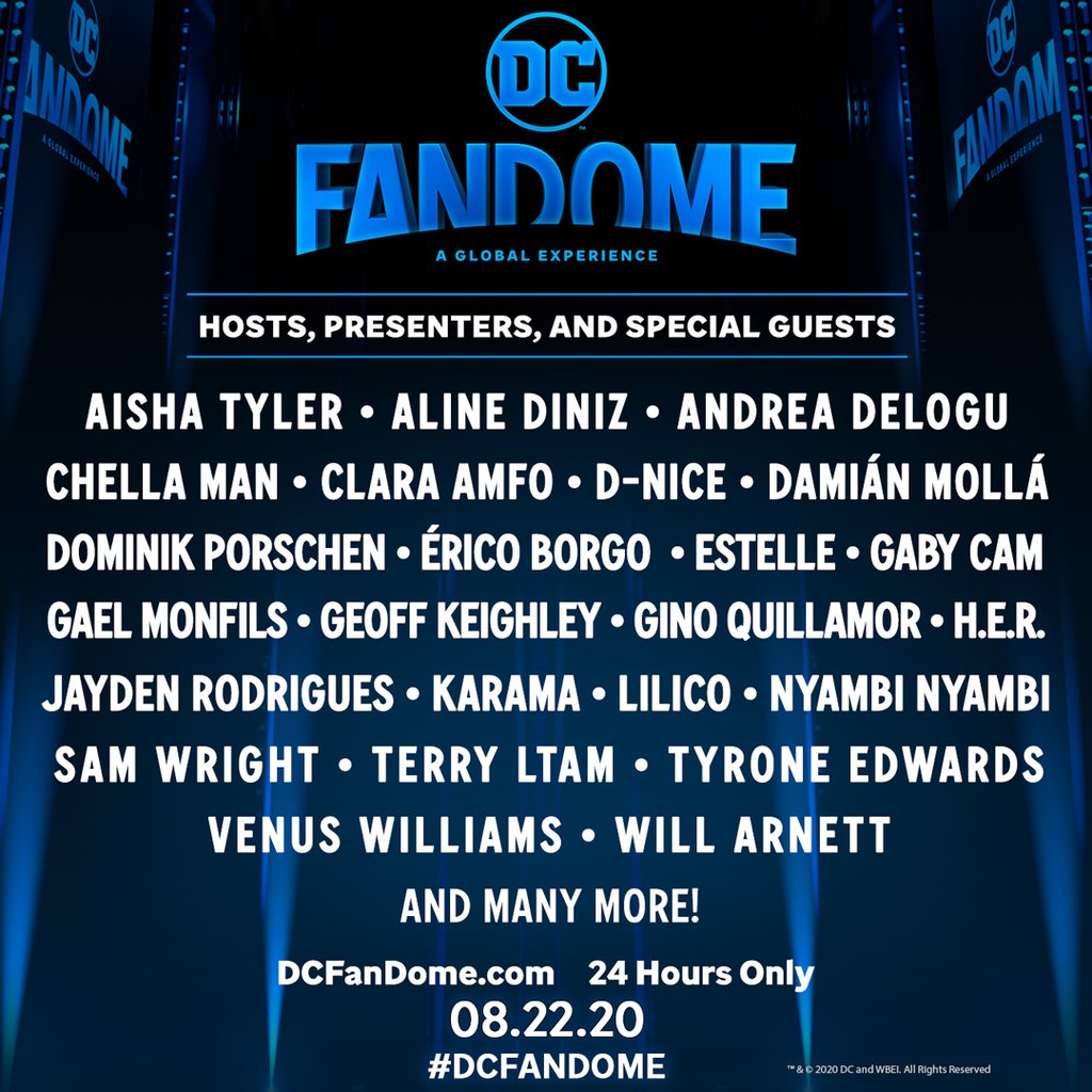 DC FanDome: confira o LineUp de convidados e apresentadores - TecMundo