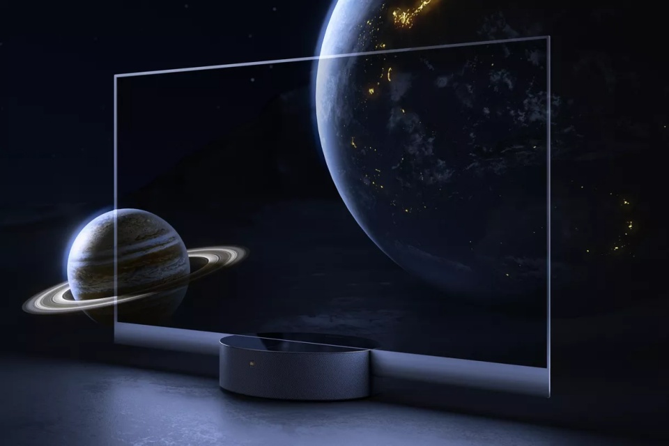 Xiaomi lança TV transparente de US$ 7.200