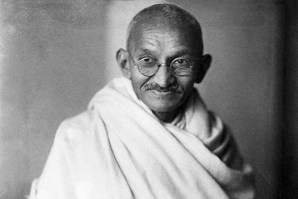 O líder pacifista é uma inspiração na luta pela liberdade. (Fonte: Wikimedia Commons)