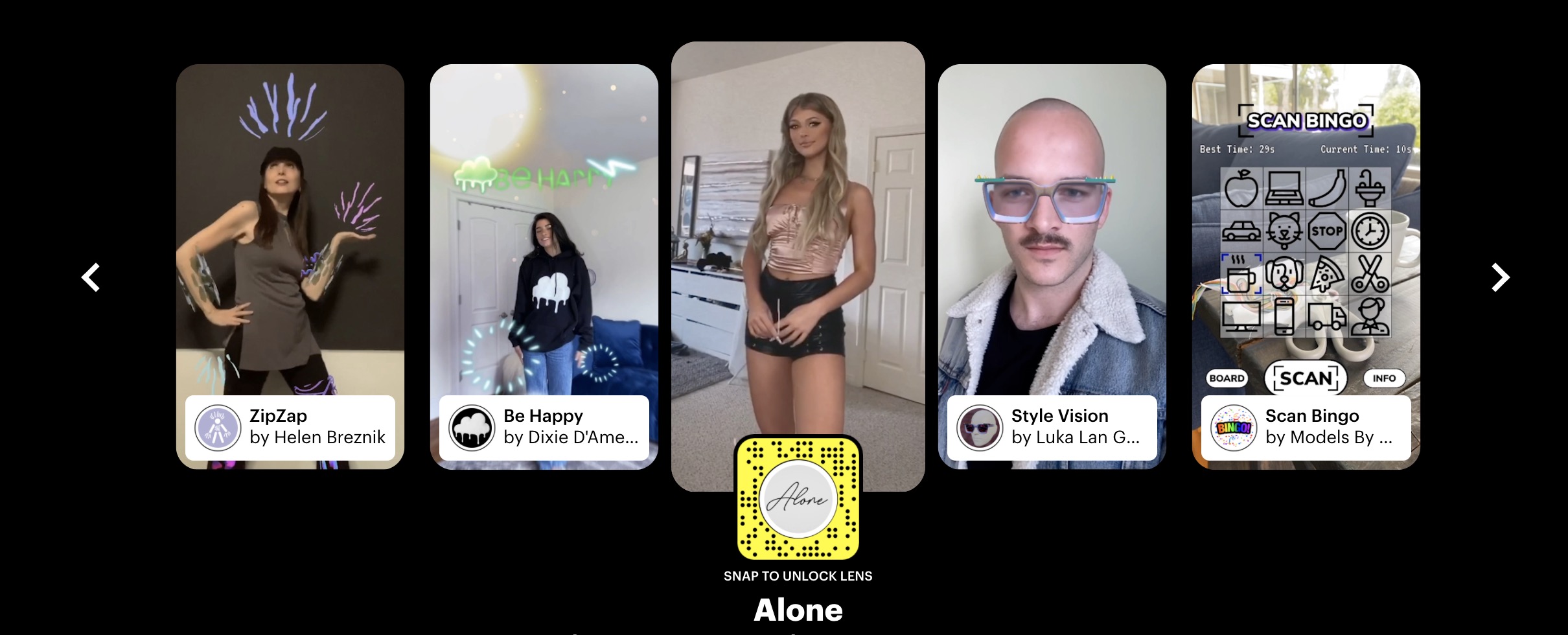Snapchat lança filtros especiais para serem usados no TikTok