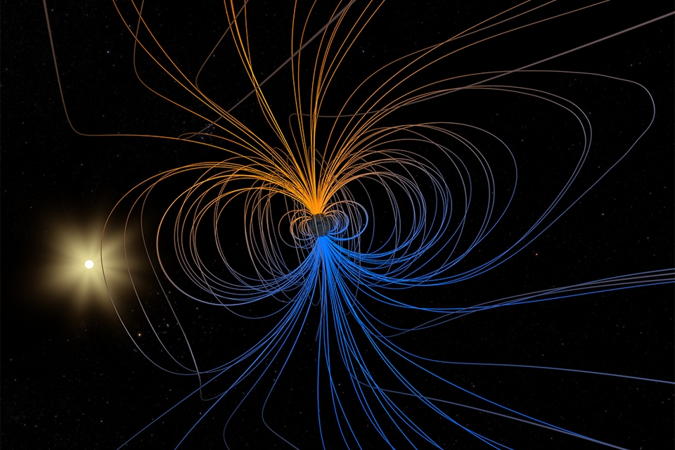 Buraco no campo magnético da Terra está se dividindo em dois