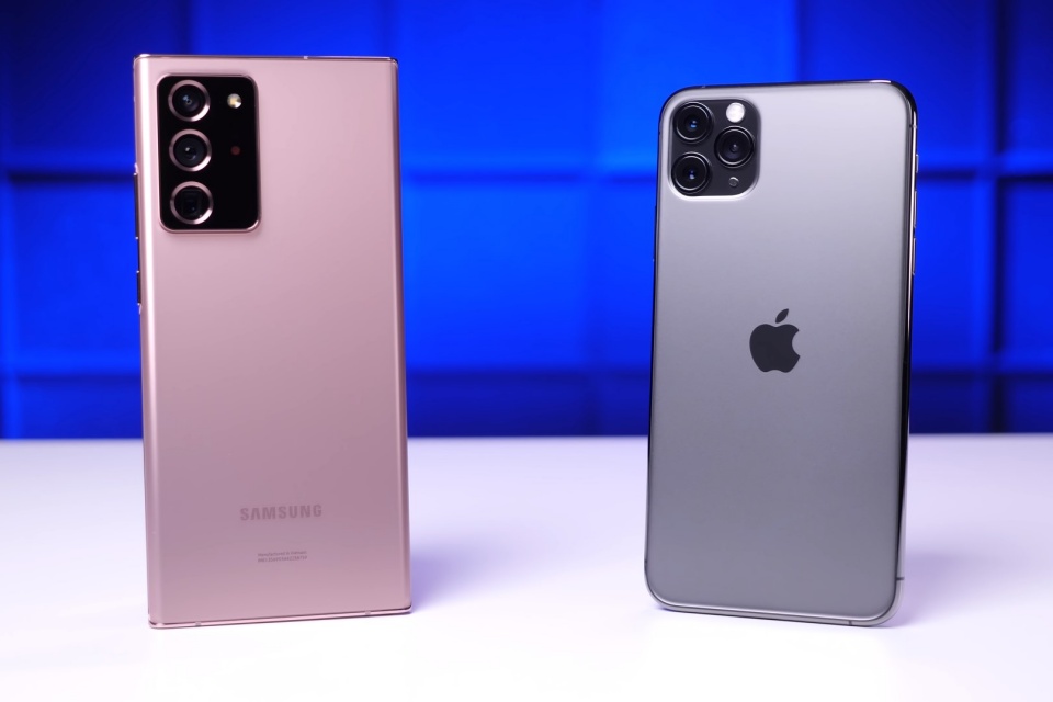 Galaxy Note 20 Ultra vs iPhone 11 Pro Max: quem é mais ...