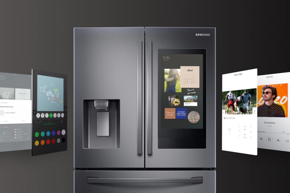 Samsung lança a geladeira inteligente Family Hub no Brasil