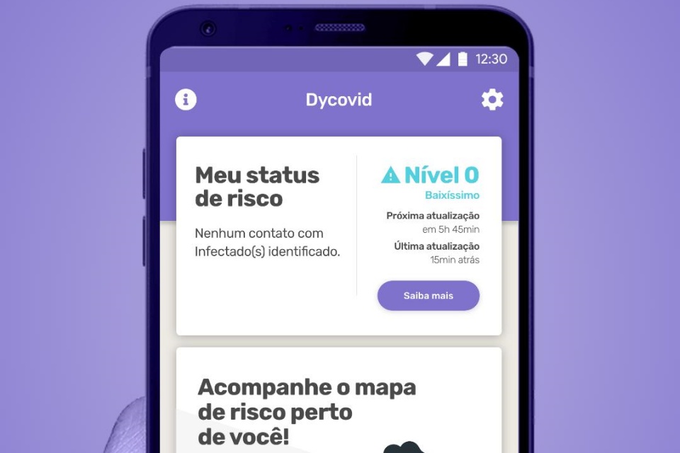 App usa recursos do celular para prever contágio por covid-19